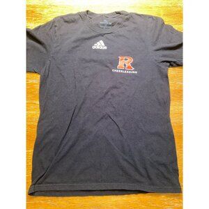 Adidas Amplifier Tee Black Rutgers Cheerleading T-Shirt Size S